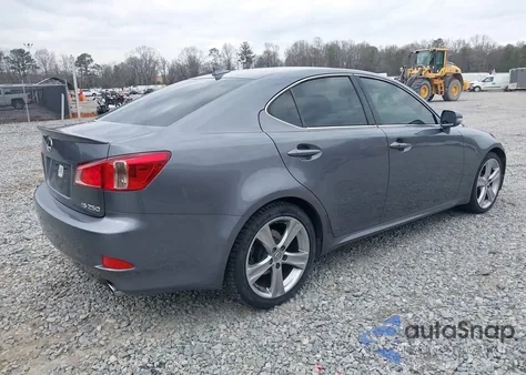 2012 Lexus Is 250 from USA, damaged, VIN JTHBF5C24C5178565